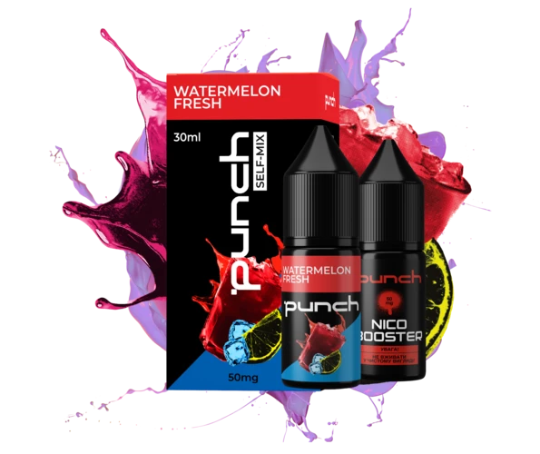 Набір Punch Watermelon Fresh 30 мл, самозаміс